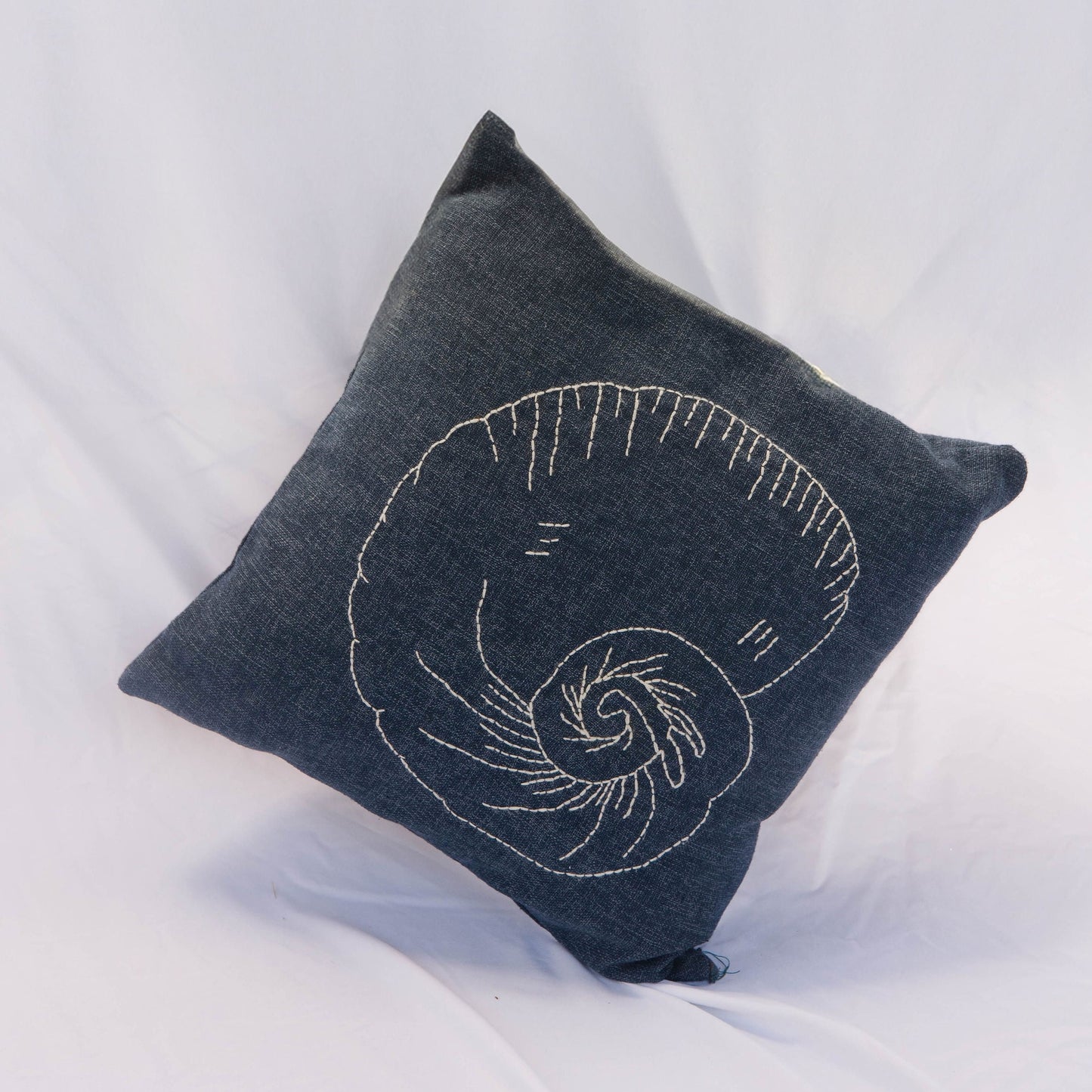 Cojín Caracol Navy Blue