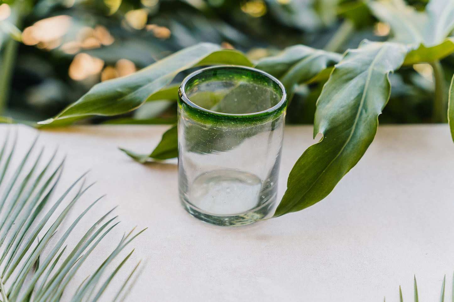 Vaso Borde Verde