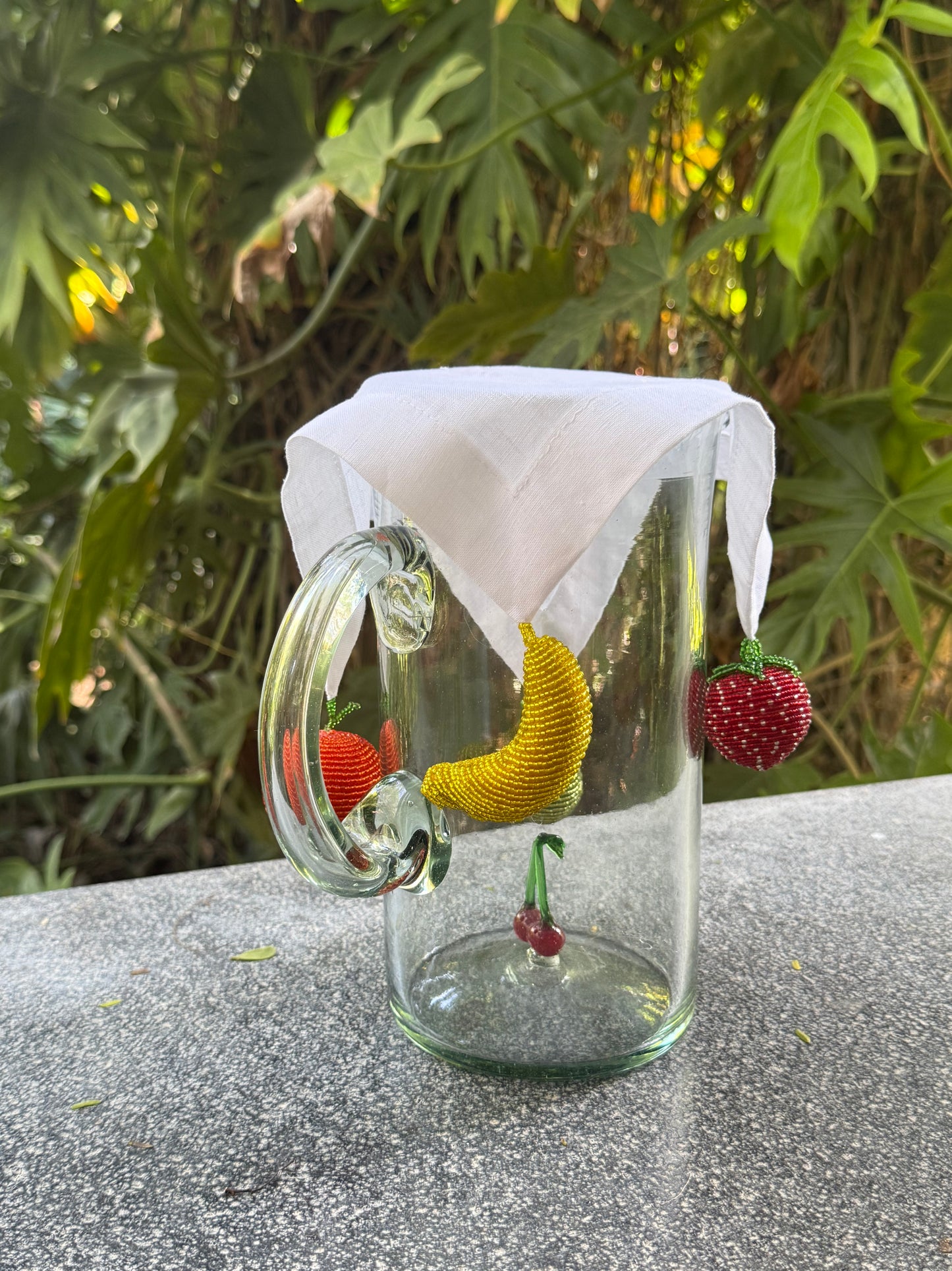 Cubre jarra de frutas