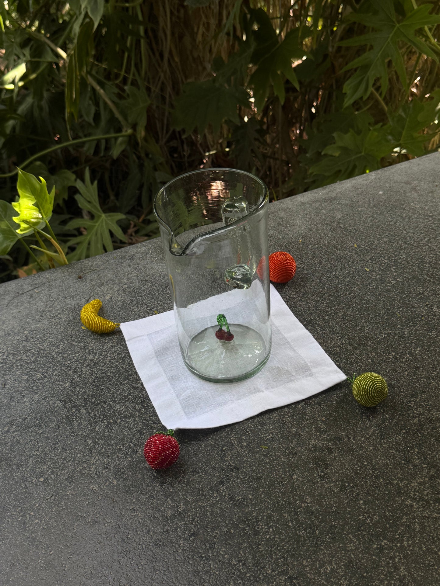 Cubre jarra de frutas