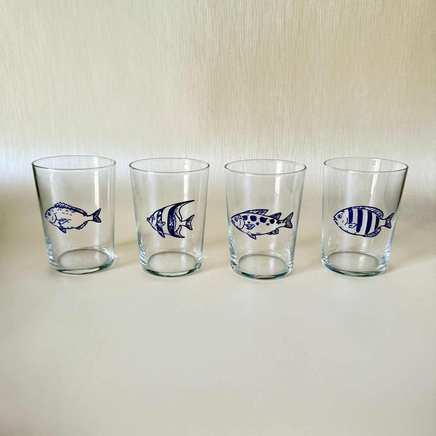 Vasos FISH IN THE SEA