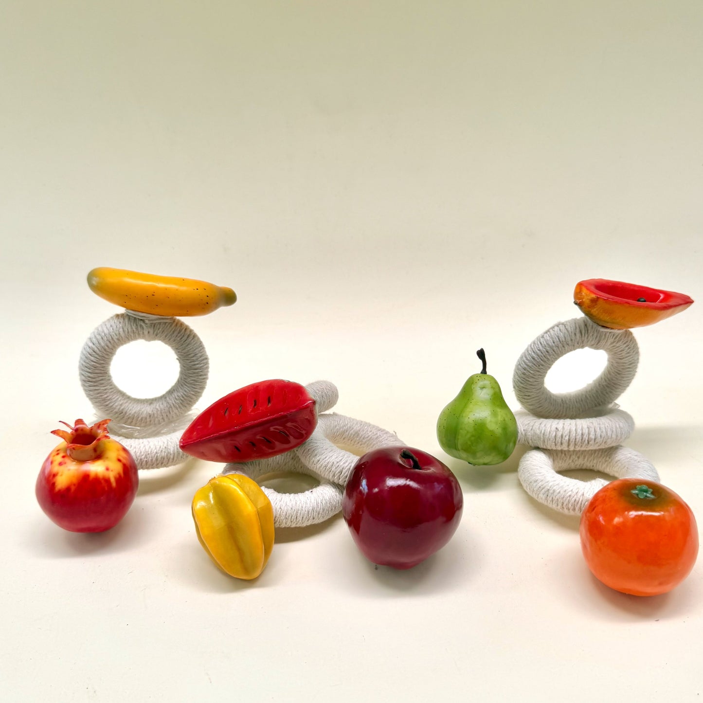 Servilleteros frutales